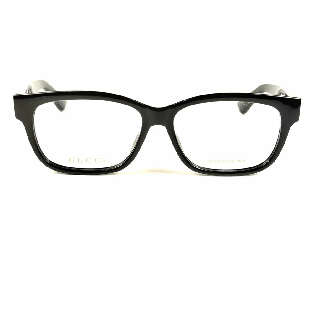 GUCCI GG1341O 001 Black Authentic 55 mm Eyeglasses NWT - Picture 3 of 8